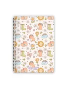 Forever Young Spirálfüzet Forever Young A/4 vonalas Capybara