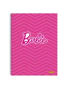 Online Spirálfüzet Online Barbie Malibu, Pink A/4 80 lapos kockás vegyes