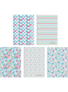 PD School Spirálfüzet pd Colortric A/4-80 lapos sima