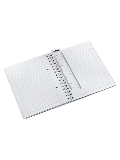 Leitz Spirálfüzet Leitz A/5 Wow vonalas rózsaszín