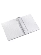 Leitz Spirálfüzet Leitz A/5 Wow vonalas kék