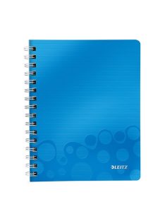 Leitz Spirálfüzet Leitz A/5 Wow kockás kék