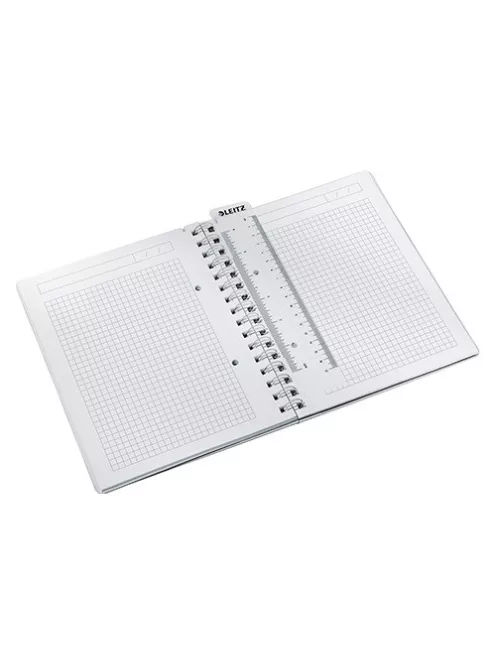 Leitz Spirálfüzet Leitz A/5 Wow kockás kék