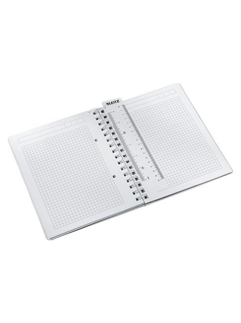 Leitz Spirálfüzet Leitz A/5 Wow kockás narancs