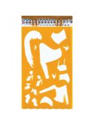 Centrum Vázlatfüzet Centrum spirálos, 14x24 cm, matricás