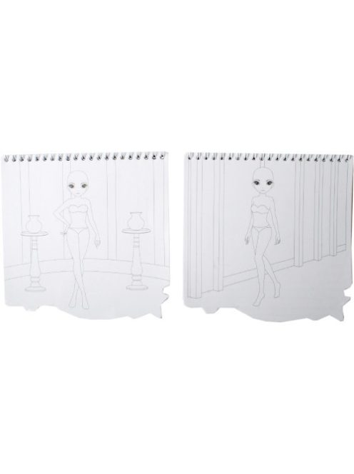 Centrum Vázlatfüzet Centrum spirálos, 18,5x18,5 cm, matricás