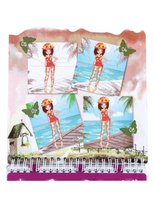 Centrum Vázlatfüzet Centrum spirálos, 18,5x18,5 cm, matricás