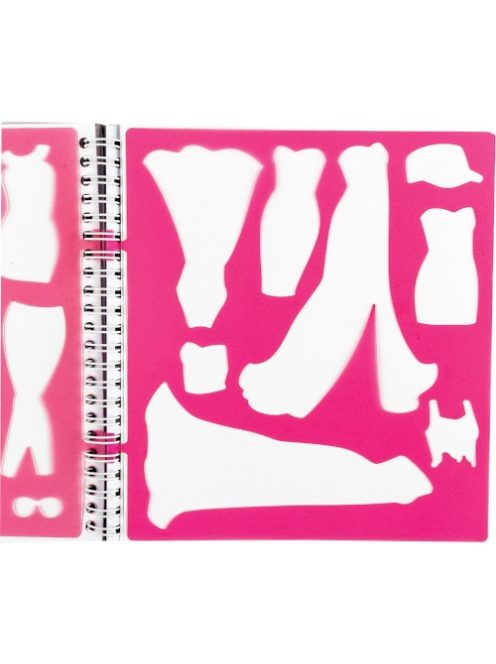 Centrum Vázlatfüzet Centrum spirálos, 18,5x18,5 cm, matricás