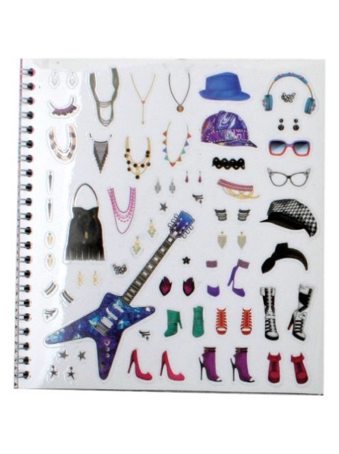 Centrum Vázlatfüzet Centrum spirálos, 20x22 cm, matricás