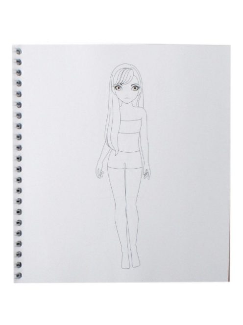 Centrum Vázlatfüzet Centrum spirálos, 20x22 cm, matricás