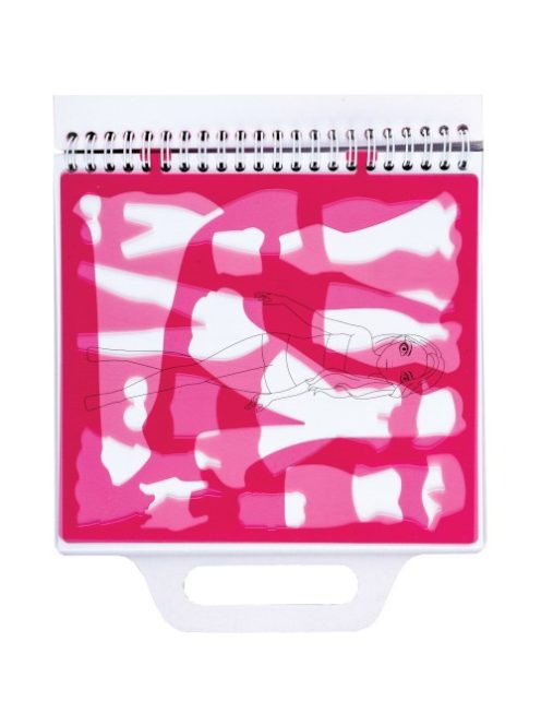 Centrum Vázlatfüzet Centrum spirálos, 20x22 cm, matricás