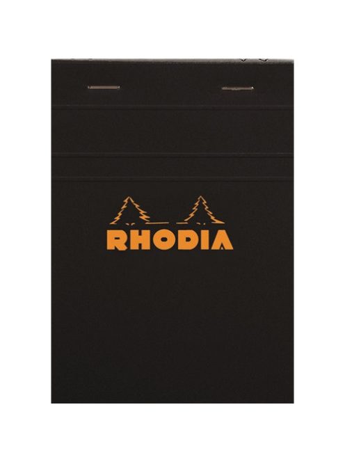 Rhodia Jegyzettömb Clairefontaine Rhodia Black A/4 80 lapos kockás