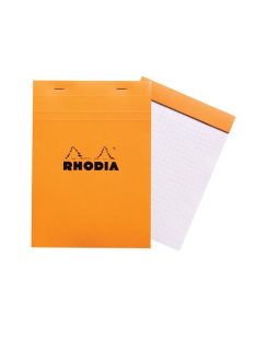   Rhodia Jegyzettömb Clairefontaine Rhodia Orange A/5 80 lapos kockás