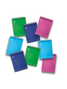   Pigna Jegyzettömb spirálos Monocromo PPL 8 x 12 cm kockás 80 lapos