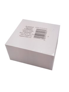 Noname Kockatömb 9x9x5 cm ragasztott 300 lapos