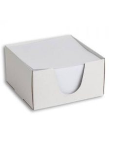 Noname Kockatömb 9x9x5 fehér dobozos