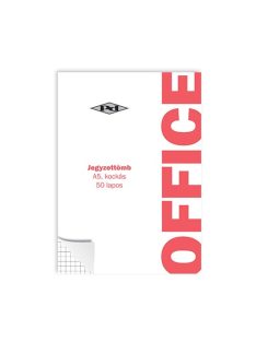 PD Office Jegyzettömb pd ragasztott A/5-50 lapos kockás
