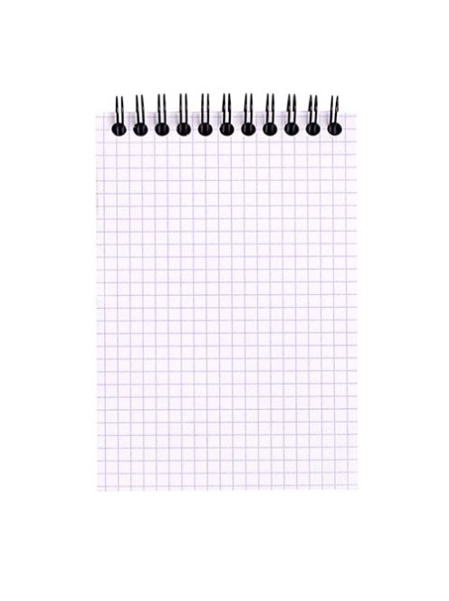 Rhodia Jegyzettömb spirálos Clairefontaine Rhodia Orange A/6 80 lapos kockás