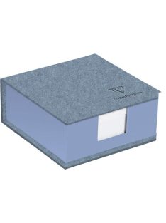   Clairefontaine Jegyzettömb Clairefontaine Jeans & Cocoa 11x11x5 cm, 320 lapos kemény fedeles, Jeans