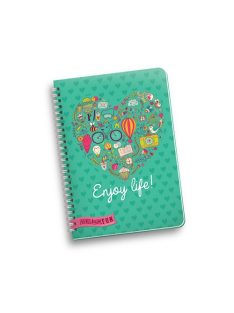 Forever Young Spirál notesz Forever Young A/6 sima