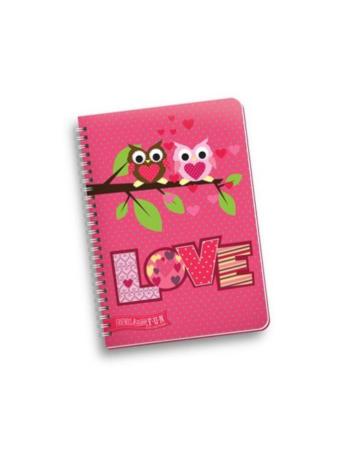 Forever Young Spirál notesz Forever Young A/6 sima