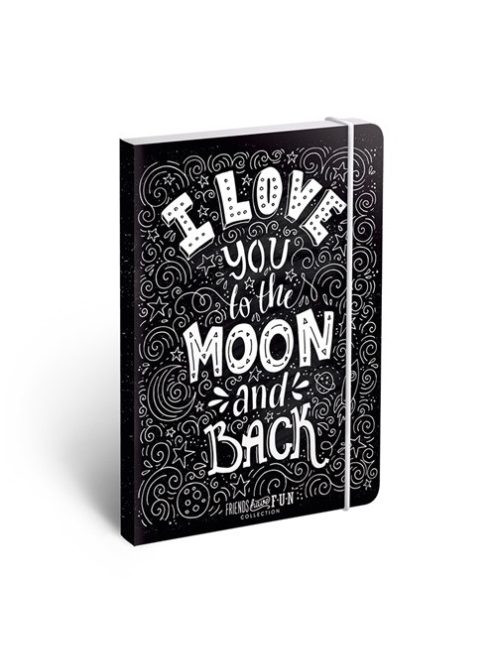 Friends Have Fun Jegyzettömb Friends Have Fun Quote A/6 minibook gumis