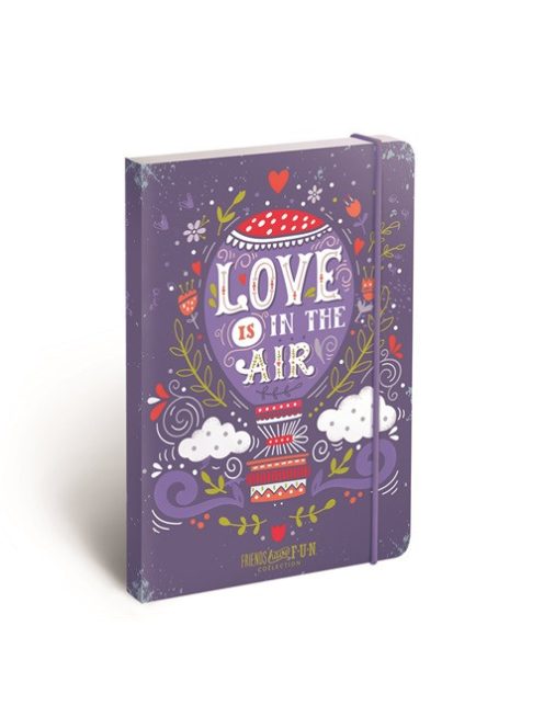 Friends Have Fun Jegyzettömb Friends Have Fun Quote A/6 minibook gumis