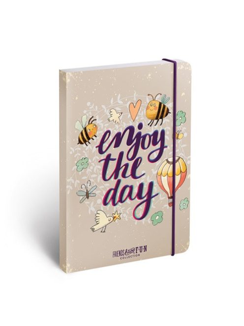 Friends Have Fun Jegyzettömb Friends Have Fun Quote A/6 minibook gumis
