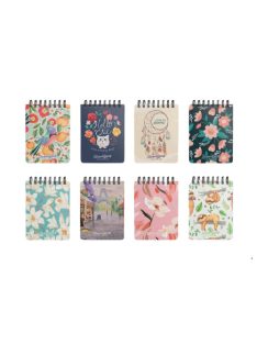   Forever Young Spirál notesz Forever Young A/6 négyzet keménytáblás sima