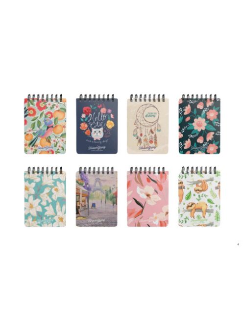 Forever Young Spirál notesz Forever Young A/6 négyzet keménytáblás sima