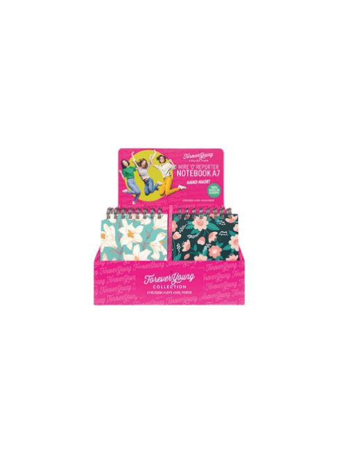 Forever Young Spirál notesz Forever Young A/7 sima