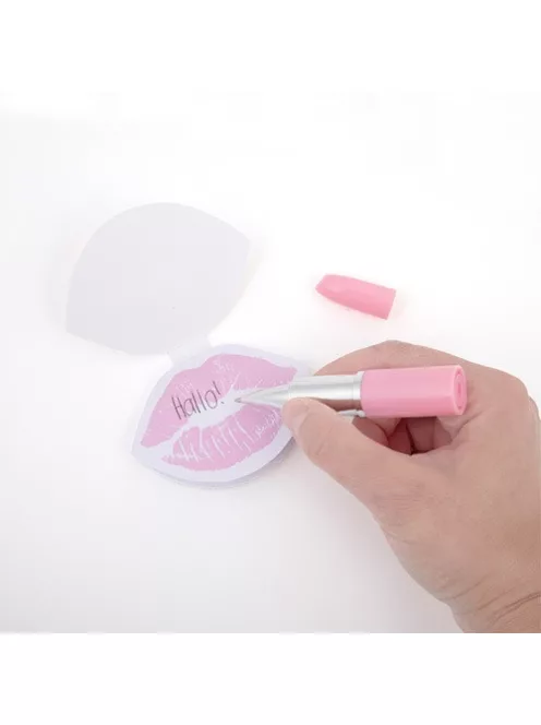 Trendhaus Öntapadós jegyzettömb Trendhaus FESZTIVAL FEELINGS Beauty Writing készlet tollal, 2 féle