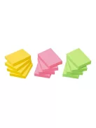 Info Notes Öntapadós jegyzettömb Info Notes 50x40mm 3x100lapos élénk vegyes színű