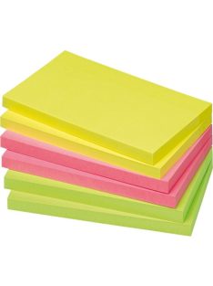   Info Notes Öntapadós jegyzettömb Info Notes 125x75 mm 80 lapos élénk színek