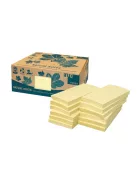 Info Notes Öntapadós jegyzettömb Info Notes 125x75 mm 100 lapos sárga környezetbarát