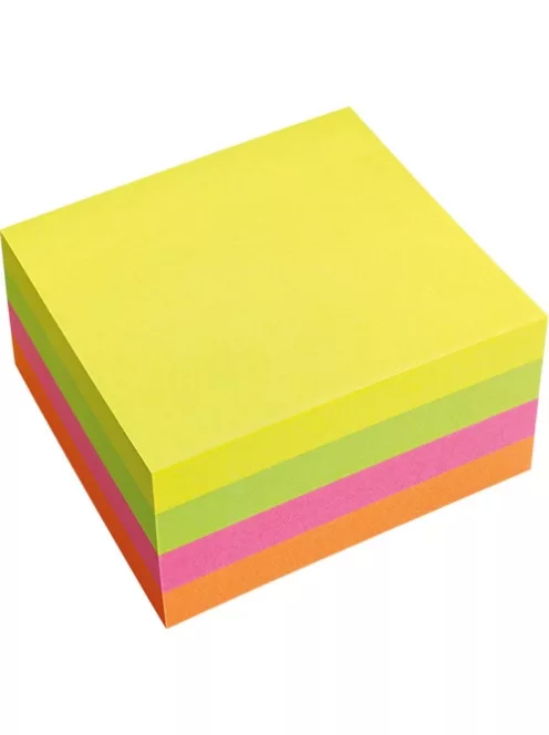 Info Notes Öntapadós jegyzettömb Info Notes 50x50 mm 240 lapos élénk vegyes színek