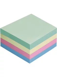   Info Notes Öntapadós jegyzettömb Info Notes 75x75 mm 400 lapos pasztell vegyes színek