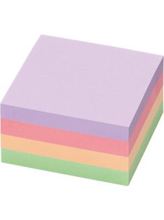   Info Notes Öntapadós jegyzettömb Info Notes 75x75 mm 400 lapos pasztell vegyes színek Harmony