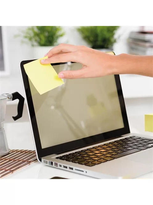 Info Notes Öntapadós jegyzettömb Info Notes 75x75 mm 400 lapos sárga