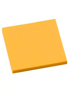   Info Notes Öntapadós jegyzettömb Info Notes 75x75 mm 80 lapos élénk narancssárga