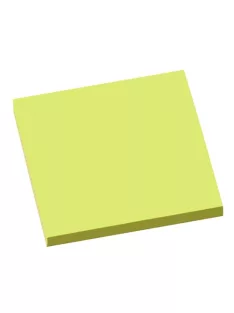   Info Notes Öntapadós jegyzettömb Info Notes 75x75 mm 80 lapos élénk zöld