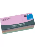 Info Notes Öntapadós jegyzettömb Info Notes 50x40 mm 12x100 lapos pasztell vegyes színek Harmony