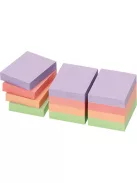 Info Notes Öntapadós jegyzettömb Info Notes 50x40 mm 12x100 lapos pasztell vegyes színek Harmony