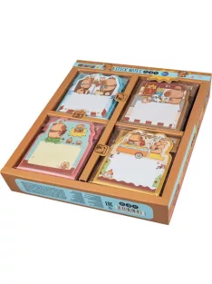   Centrum Öntapadós jegyzettömb CAPYBARA 70x90 mm 30 lapos vegyes