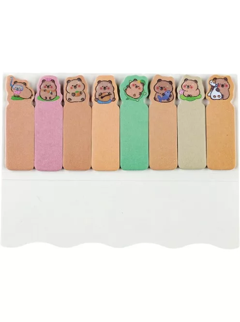 Centrum Oldaljelölő CAPYBARA 50x14 mm 15 lapos 8 féle