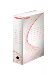   Esselte Archiváló doboz Esselte Boxy 10 cm gerinccel fehér 128102