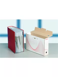   Esselte Archiváló doboz Esselte Boxy 10 cm gerinccel fehér 128102