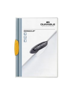 Durable Clip-mappa Durable Swingclip A/4 30 lapig sárga