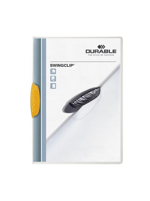 Durable Clip-mappa Durable Swingclip A/4 30 lapig sárga