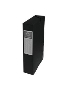  Exacompta Füzetbox karton Exacompta A/4 60 mm gerinccel prespán fekete